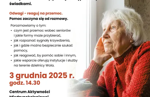 Wola plakaty na spotkania