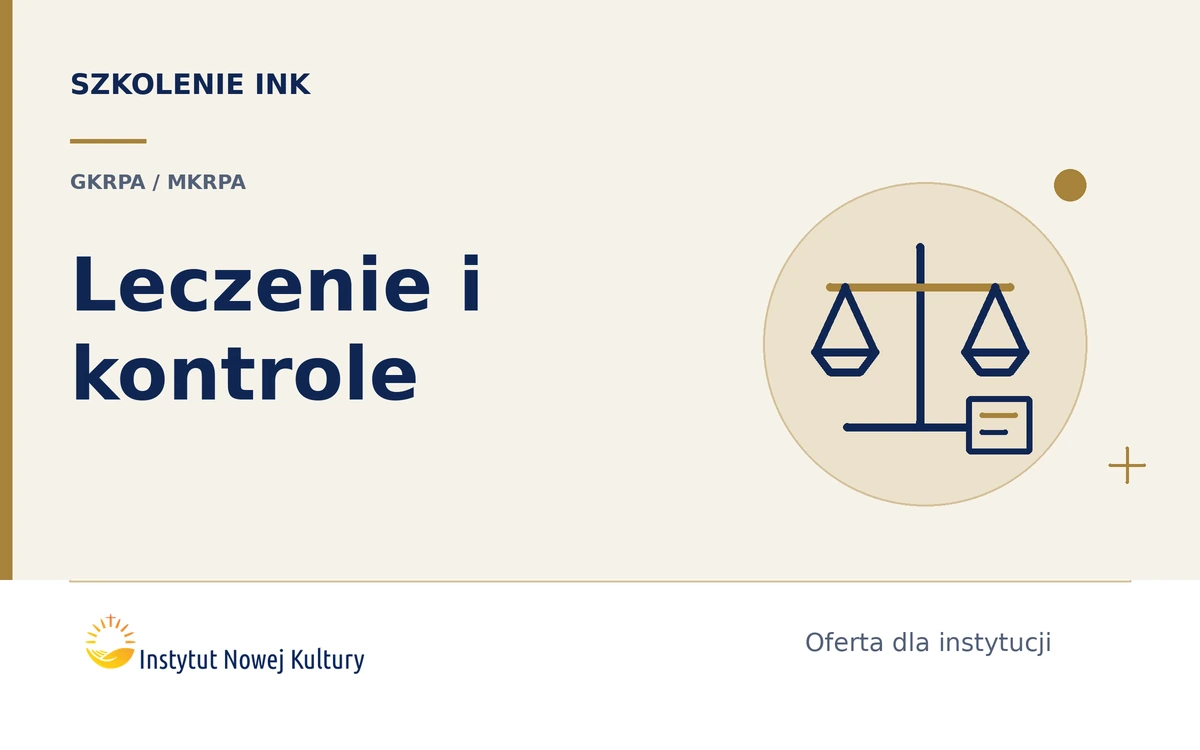 Praca GKRPA i MKRPA &mdash; Leczenie odwykowe i kontrole punkt&oacute;w sprzedaży napoj&oacute;w alkoholowych - grafika szkolenia