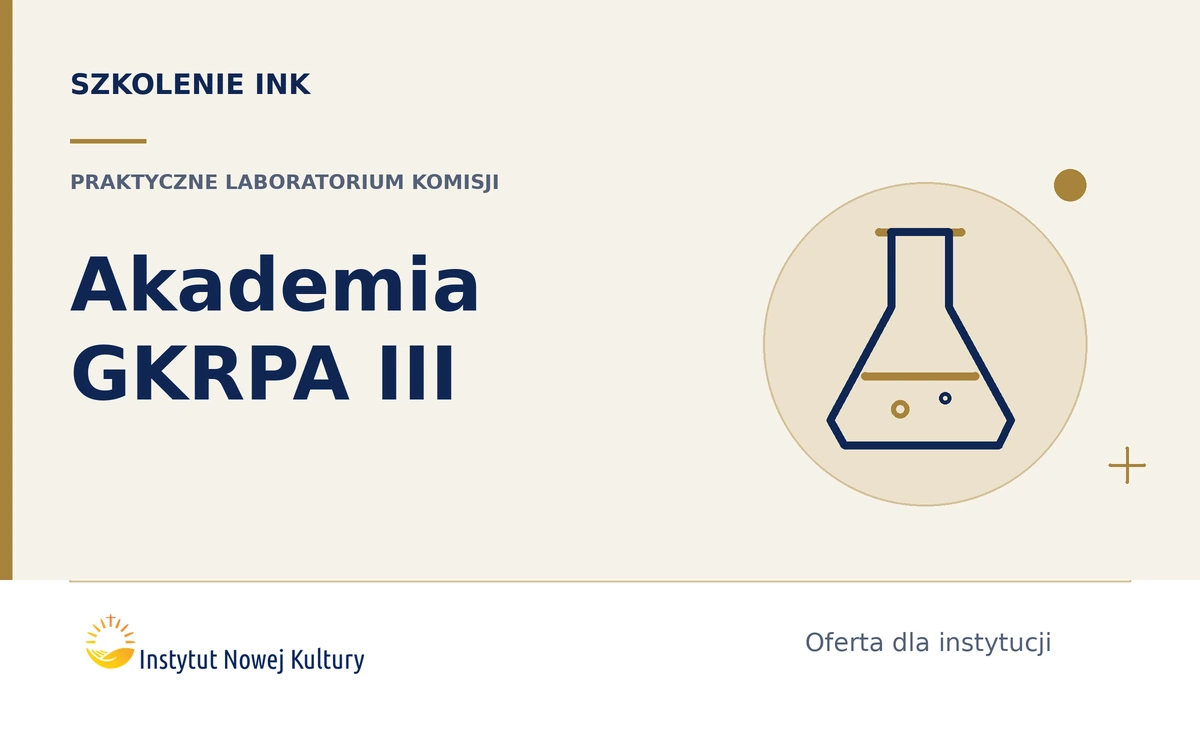 Akademia GKRPA &ndash; Poziom III. Praktyczne Laboratorium Komisji - grafika szkolenia