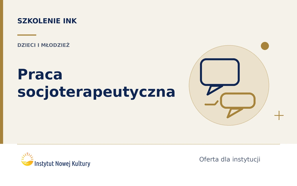 Elementy pracy socjoterapeutycznej z dziećmi i młodzieżą z rodzin obciążonych problemem alkoholowym - grafika szkolenia